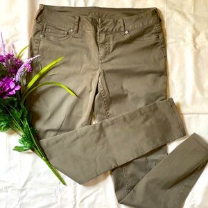 Maurices olive button pants